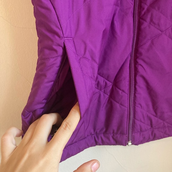 Columbia Women’s Purple Full Zip Vest Small - Picture 2 of 7